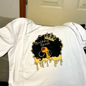 New Birthday Queen Tshirt! Size 2xl